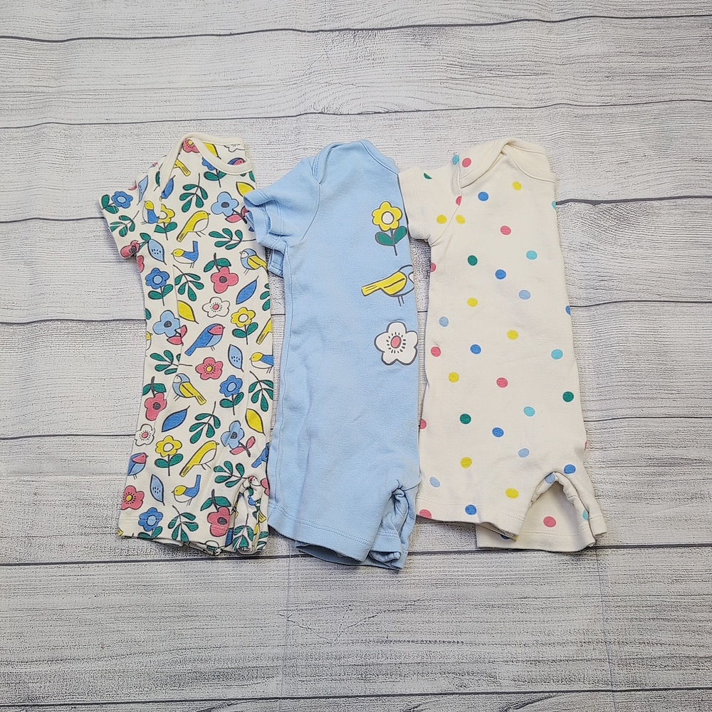 9/12m Marks And Spencer Shortie Romper Bundle